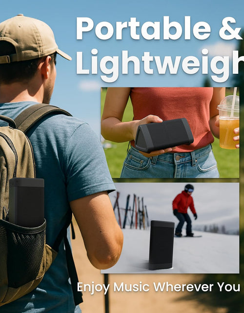 Load image into Gallery viewer, Oontz Angle 3 Bluetooth Speaker, up to 100 Ft Wireless Range, Portable Speaker for Iphone, Android Phones, Louder Volume, Crystal Clear Sound, Rich Bass, IPX5 Portable Bluetooth Speaker (Black)
