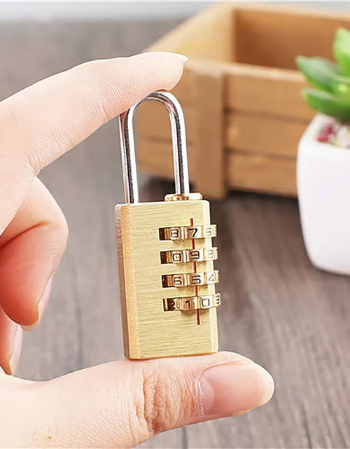 Load image into Gallery viewer, Fingerprint Lock Smart Padlock Thumbprint Door Padlocks Portable Anti-Theft Fingerprint Lock for Bag Drawer Suitcase
