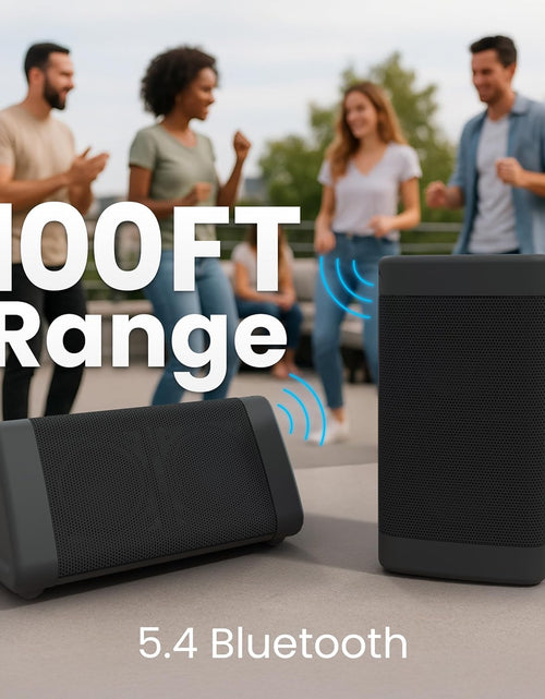 Load image into Gallery viewer, Oontz Angle 3 Bluetooth Speaker, up to 100 Ft Wireless Range, Portable Speaker for Iphone, Android Phones, Louder Volume, Crystal Clear Sound, Rich Bass, IPX5 Portable Bluetooth Speaker (Black)
