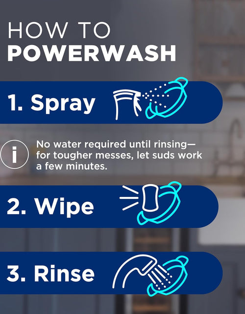 Load image into Gallery viewer, Platinum Powerwash Dish Spray, Dish Soap Liquid, Fresh Scent Bundle, 1 Spray (16Oz) + 3 Refills (16Oz Each)(Pack of 4)
