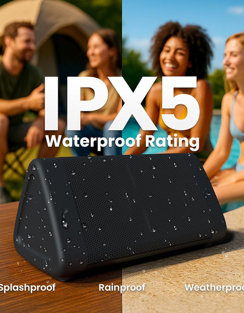 Load image into Gallery viewer, Oontz Angle 3 Bluetooth Speaker, up to 100 Ft Wireless Range, Portable Speaker for Iphone, Android Phones, Louder Volume, Crystal Clear Sound, Rich Bass, IPX5 Portable Bluetooth Speaker (Black)
